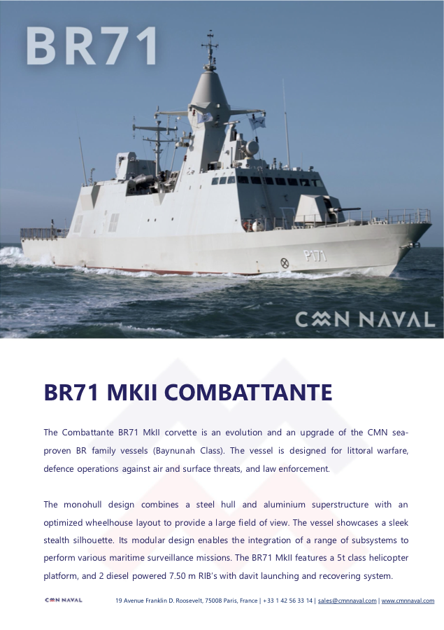 BR71 MKII Combattante vessel image