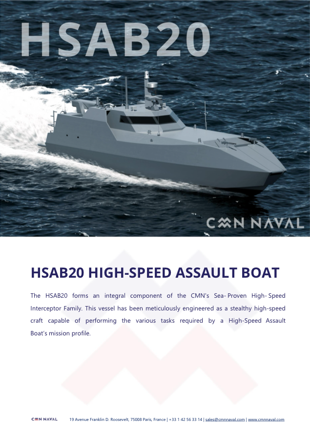 HSAB20 High-Speed Assault Boat vessel image