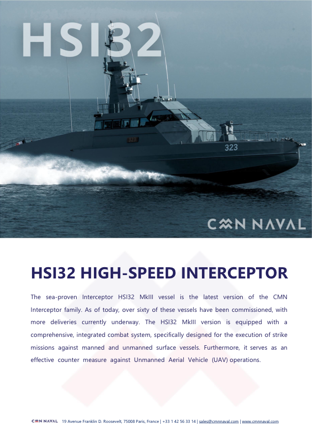 HSI32 High-Speed Interceptor vessel image