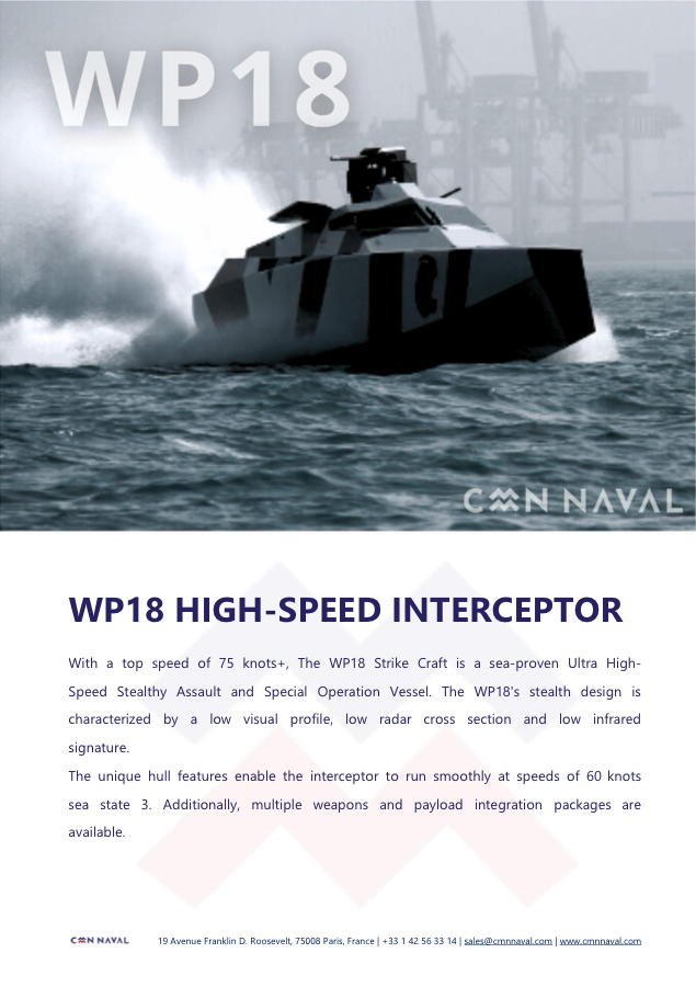 WP18 High-Speed Interceptor vessel image